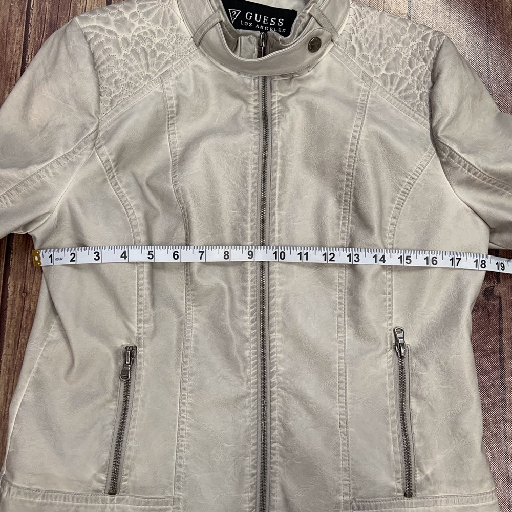 Guess Gray Moto Jacket - Picture 2 of 6